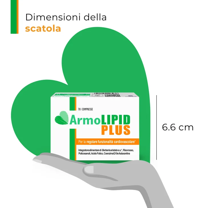 Armolipid Plus Integratore per il Controllo del Colesterolo 70 compresse 70 giorni di trattamento