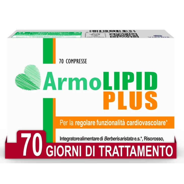 Armolipid Plus Integratore per il Controllo del Colesterolo 70 compresse 70 giorni di trattamento
