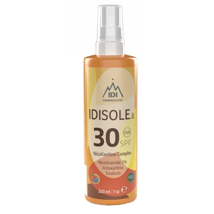 Idisole.it Protezione Solare con NicoXantine Complex SPF30 200 ml