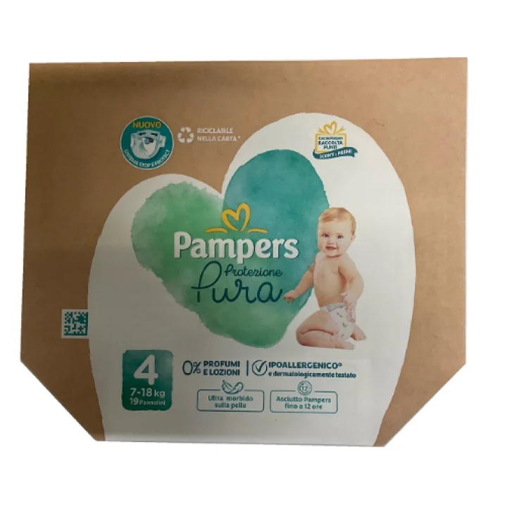 Pampers Protezione Pura Maxi Pannolini 11-25 kg 19 Pezzi