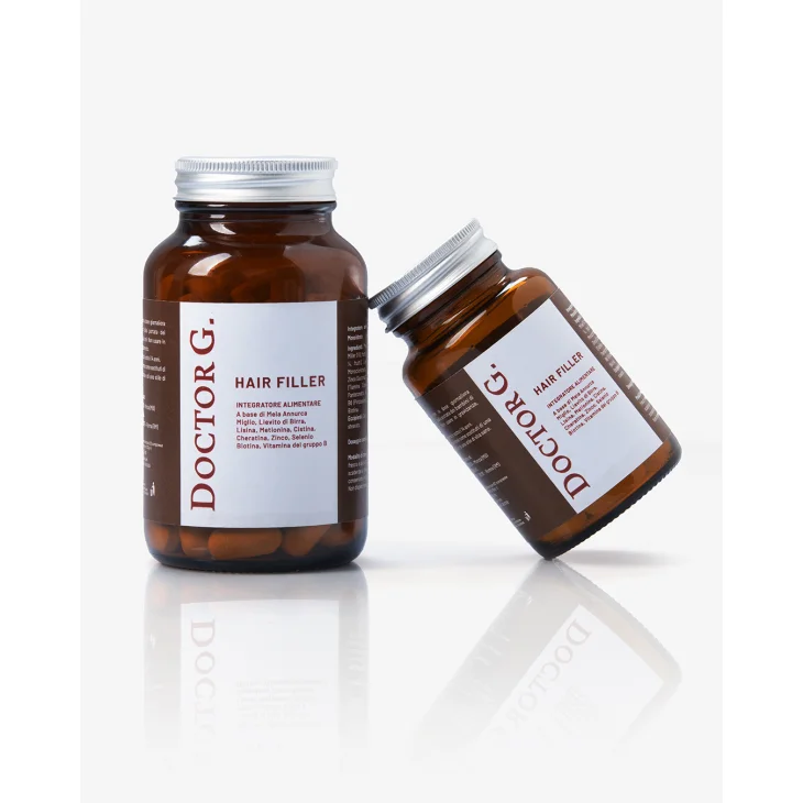 Doctor G Hair Filler Integratore per Capelli a base di Mela Annurca 60 capsule