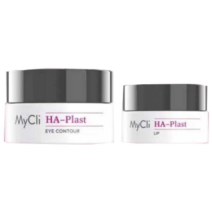 MyCli Cofanetto Volumizzante HA-Plast per Occhi e Labbra  Contorno Occhi 15 ml e Labbra 5 ml