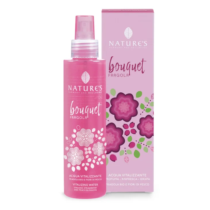 Nature’s Bouquet Fragola Acqua Vitalizzante Acqua Vitalizzante Profumata Corpo 150 ml
