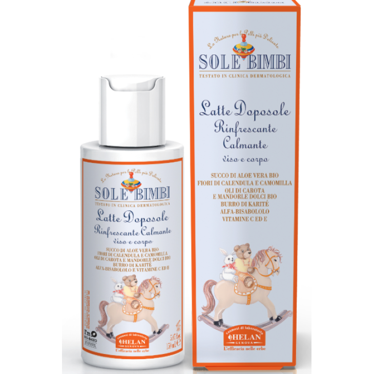 Helan Sole Bimbi Latte Doposole Rinfrescante e Calmante 150 ml