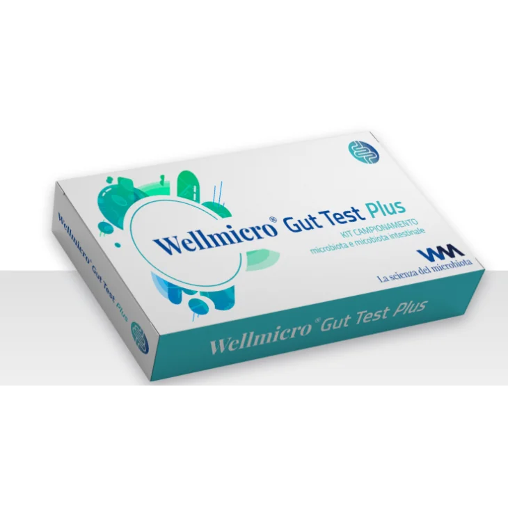 Wellmicro Gut Test Plus Per Campionamento Tipizzazione del Microbiota Intestinale 1 Test