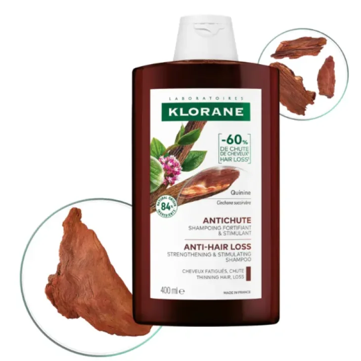 Klorane Shampoo Fortificante e Stimolante alla Chinina 100 ml