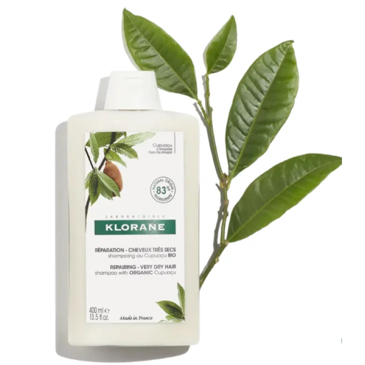 Klorane Shampoo al Cupuaçu per Capelli Delicati Bio 100 ml