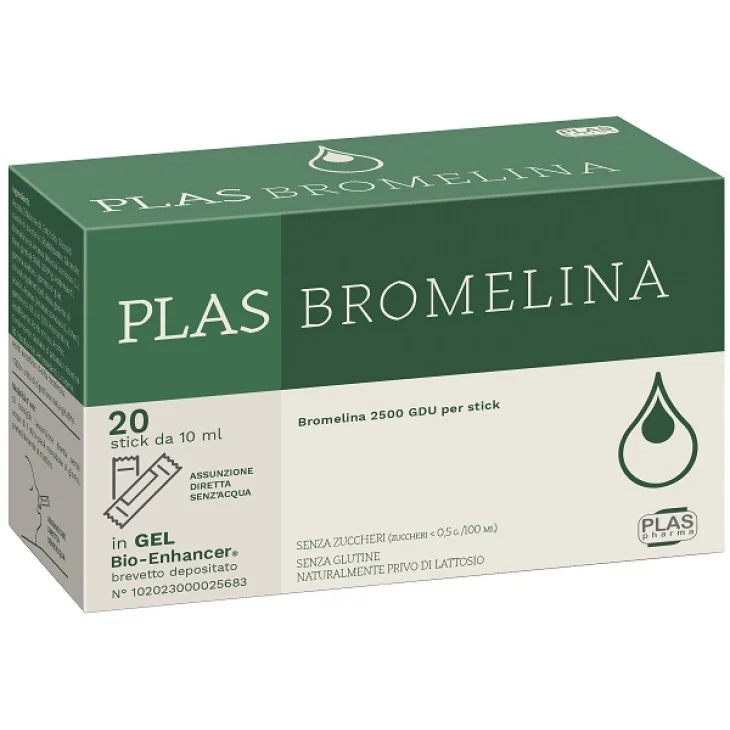 PLAS BROMELINA 20STICK PACK