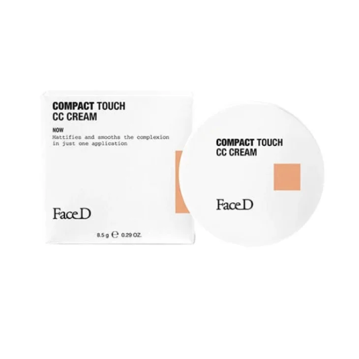 Face D Compact Touch CC Cream Caramel 8.5 g