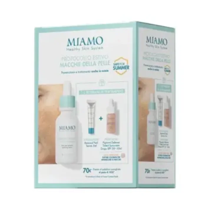 Miamo Protocollo Macchie Estivo Pigment Control + Pigment Defense + Renewal