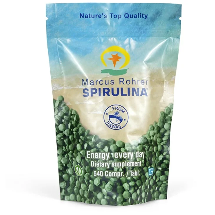 Spirulina Marcus Rohrer 540 Compresse