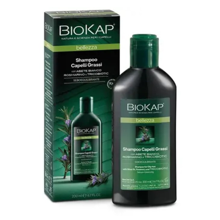 Bios Line Biokap Shampoo Capelli Grassi con Tricobiotic 200 ml