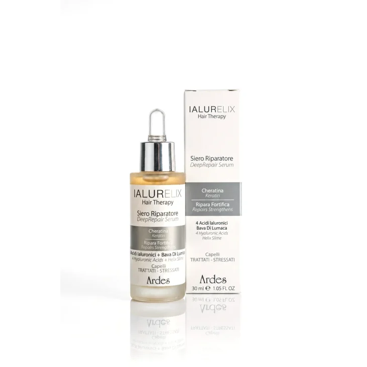 Ardes Ialurelix Siero Riparatore Capelli 4 acidi ialuronici e bava di lumaca 30 ml Ardes Ialurelix Siero Riparatore Capelli 4 acidi ialuronici e bava di lumaca 30 ml