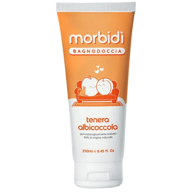 Morbidì Bagnodoccia Albicoccola Uso Quotidiano Pelli Sensibili 250 ml