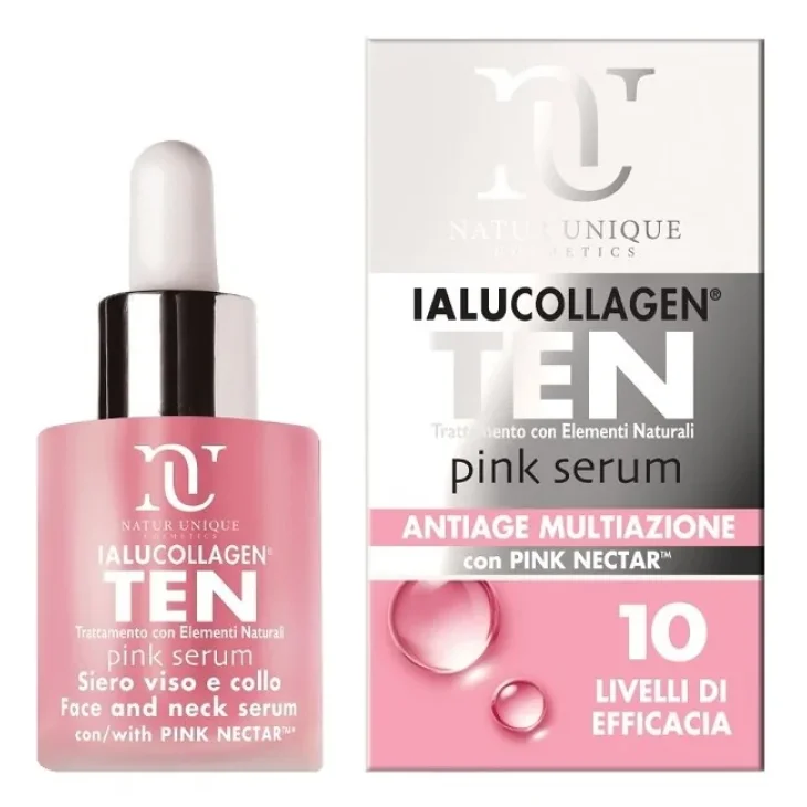 Natur Unique Ialucollagen Ten Pink Serum Anti Age Illuminante 5 ml