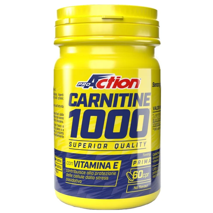ProAction Integratore di Carnitina 1000 60 Compresse