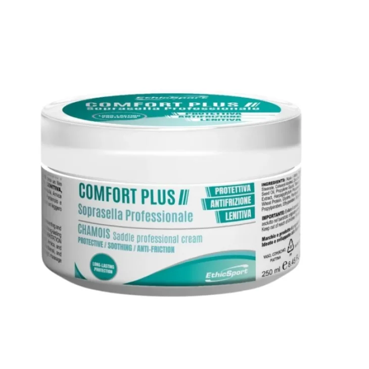 EthicSport Comfort Plus Crema Professionale Lenitiva Protettiva e Anti-Frizione 250 ml