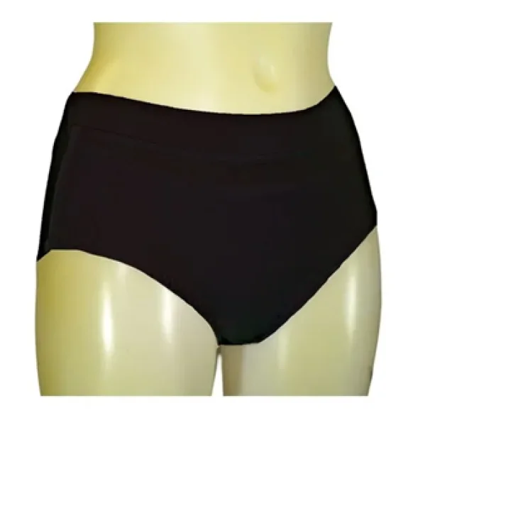 Farmacare Slip Stomia 3XL Nero Cotone 91% per Donna Farmacare Slip Stomia 3XL Nero Cotone 91% per Donna