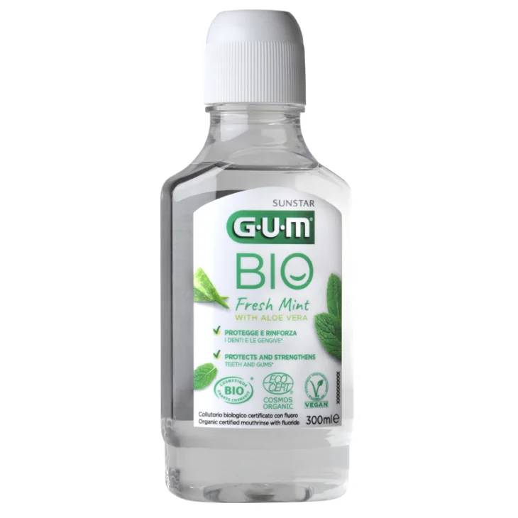 Gum Bio Collutorio Fresh Mint With Aloe Vera 300 ml
