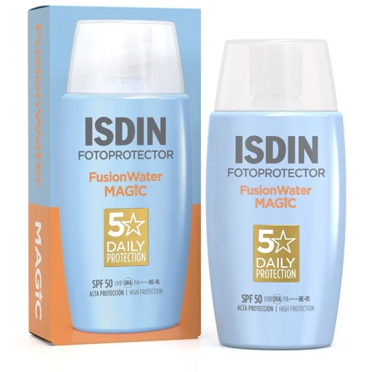 Isdin Fusion Water Magic SPF 50 Protezione Solare Viso 50 ml