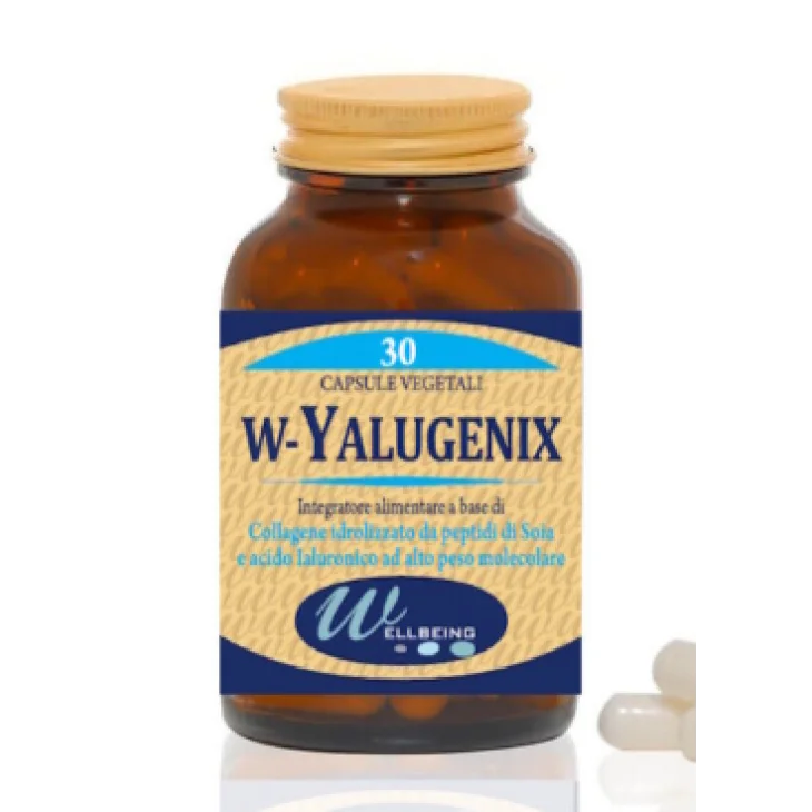 W-Yalugenix Integratore per il Benessere di Unghie e Capelli 30 capsule