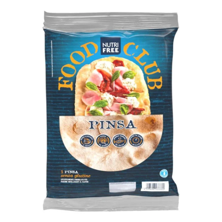 Nutrifree Pinsa Senza Glutine E Lattosio 220 g Base Soffice Nutrifree Pinsa Senza Glutine E Lattosio 220 g Base Soffice