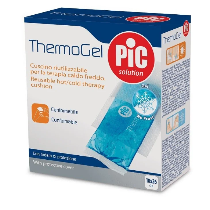 Pikdare Thermogel Cuscino Terapia Caldo Freddo Riutilizzabile con Fodera 10x26 cm Pikdare Thermogel Cuscino Terapia Caldo Freddo Riutilizzabile con Fodera 10x26 cm