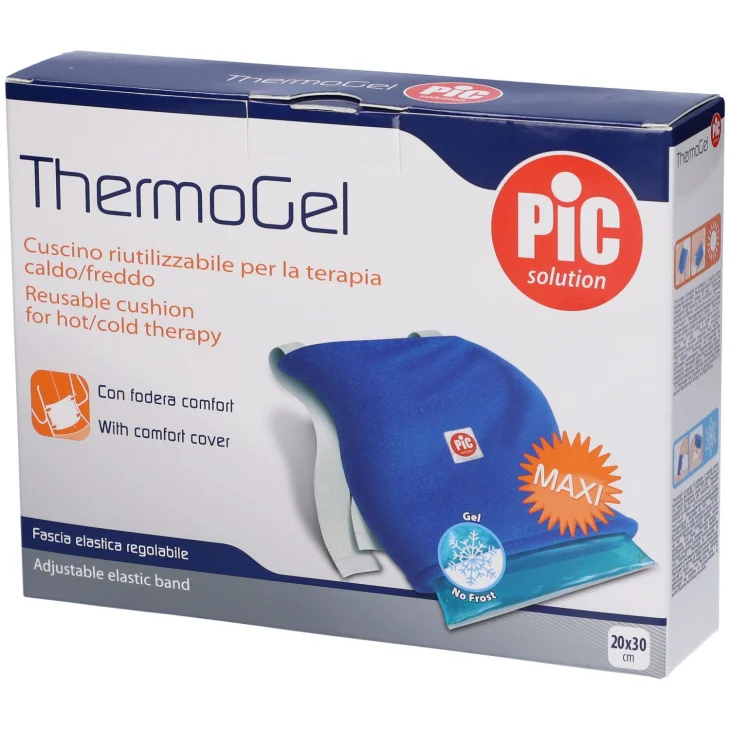 Pikdare Thermogel Cuscino Termico Riutilizzabile Terapia Caldo Freddo 20x30cm