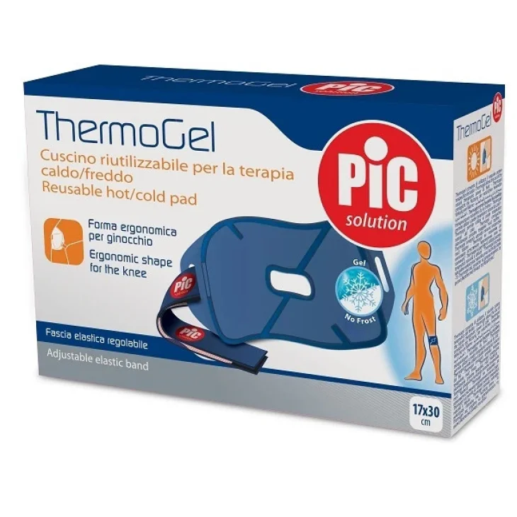 Pic Thermogel Cuscino Termico Caldo Freddo Riutilizzabile Ginocchio 17x30 cm