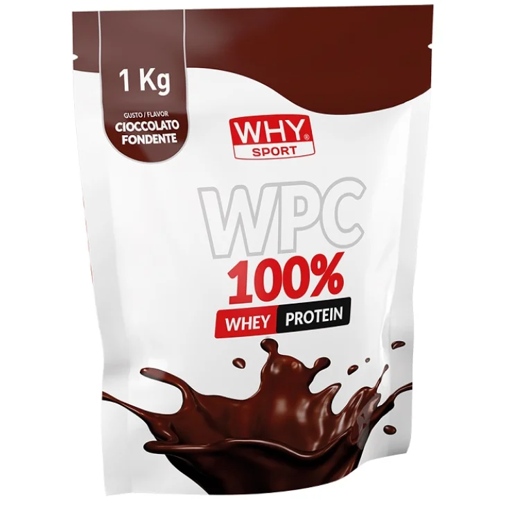 WHYSPORT WPC 100% Whey Cioccolato Fondente 1 kg