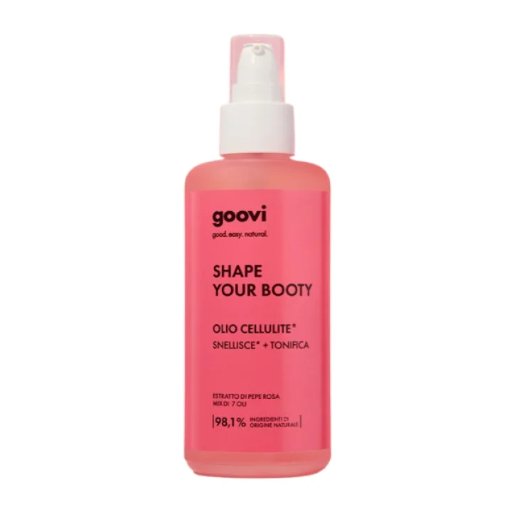 Goovi Olio Cellulite Rimodellante Con Oli Naturali E Attivi 150 ml