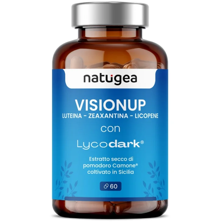 Natugea VisionUp Luteina e Zeaxantina Integratore per la Vista 60 Compresse