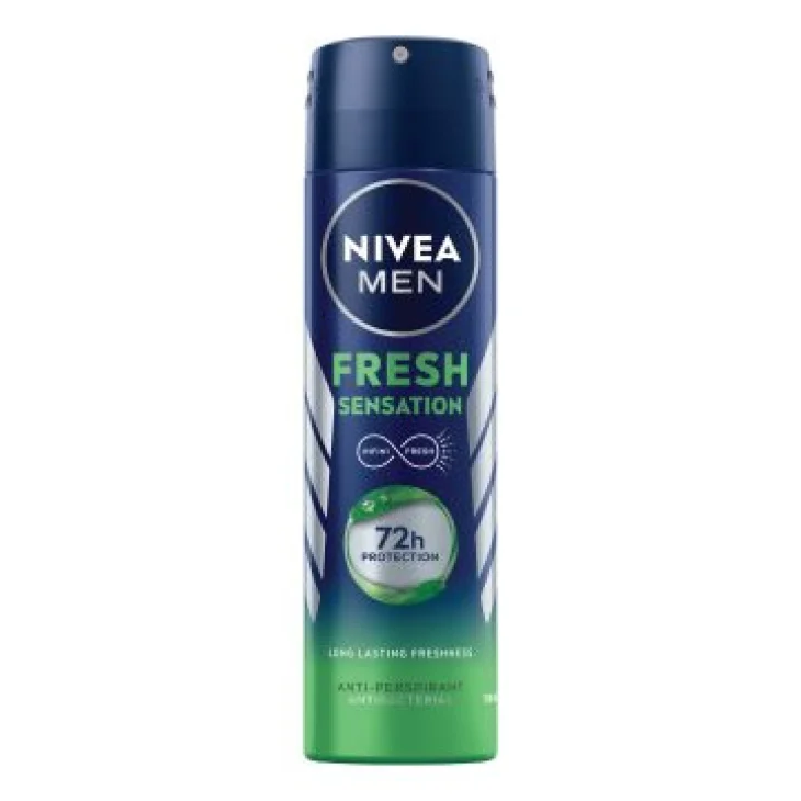 Nivea Fresh Sensation Deodorante Spray Antitraspirante Uomo 150 ml