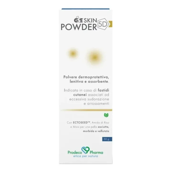 Prodeco Pharma Gse Skin Powder 5d Polvere Dermoprotettiva Lenitiva E Assorbente 50 G