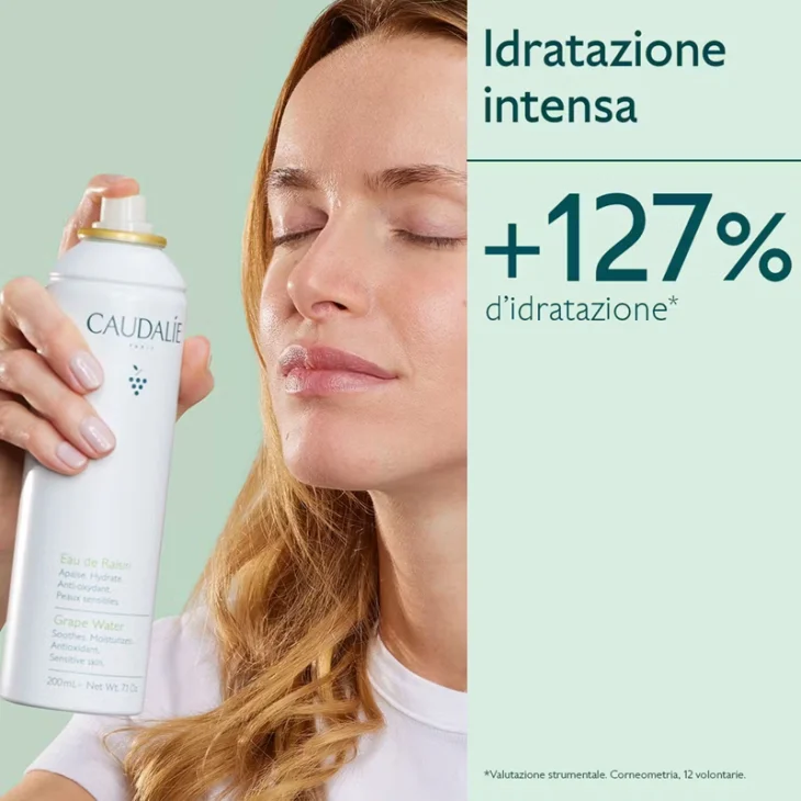 Caudalie Acqua d'Uva Idratante e Lenitiva Viso 300 ml