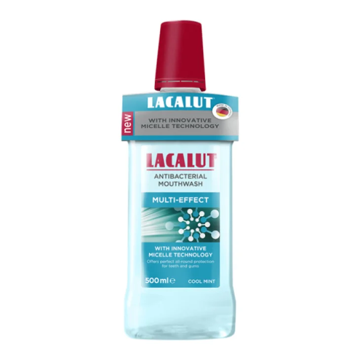 Lacalut Collutorio Micellare Antibatterico Multi-Effetto 500 ml