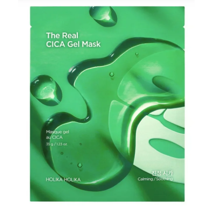 Holika Holika The Real Cica Gel Mask Lenitiva Ringiovanente 35g