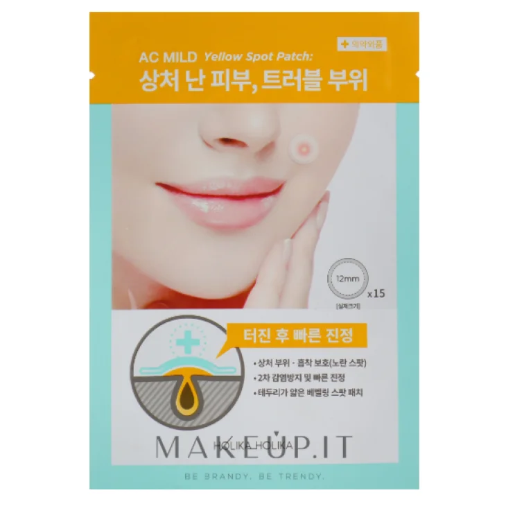 Holika Holika AC Mild Yellow Spot Patch Anti Imperfezioni 15 patch