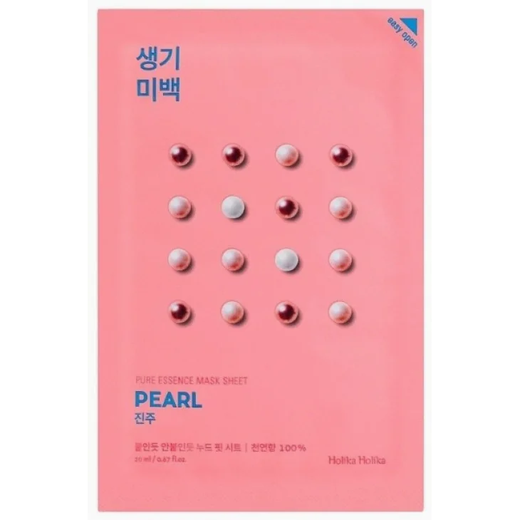 Holika Holika Pure Essence Mask Sheet Purificante e Rassodante Pearl 20ml