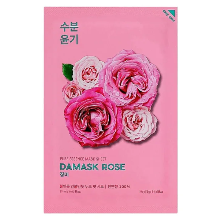 Holika Holika Maschera in Tessuto all'olio di Rosa Damascena Illuminante Idratante 23 ml