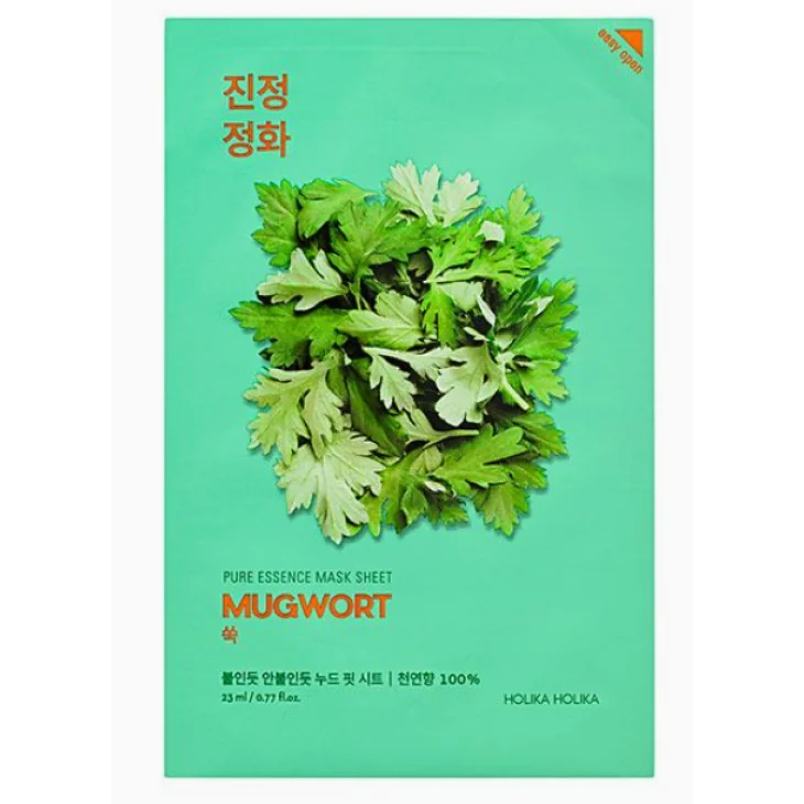 Holika Holika Pure Essence Mask Sheet Mugwort Idratante Nutriente 20 ml
