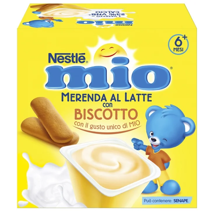 MIO MERENDA LATTE BISC4PZ 100G MIO MERENDA LATTE BISC4PZ 100G