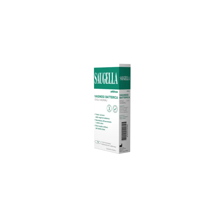 Saugella Attiva Vaginosi Batterica 7 ovuli vaginali