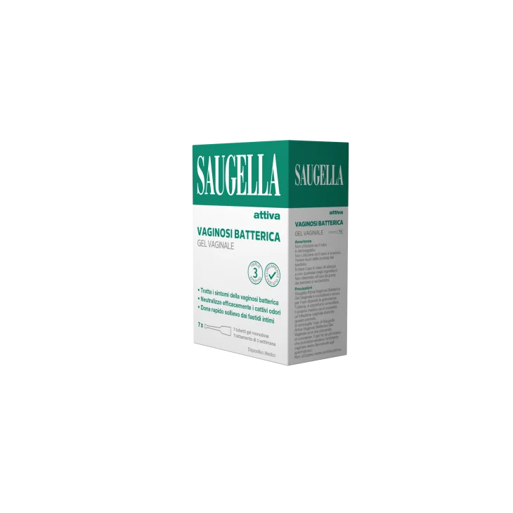 Saugella Attiva Vaginosi Batterica Gel Vaginale 7 tubetti monodose