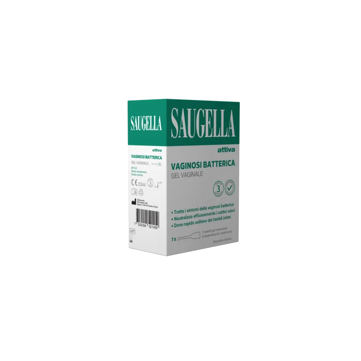 Saugella Attiva Vaginosi Batterica Gel Vaginale 7 tubetti monodose