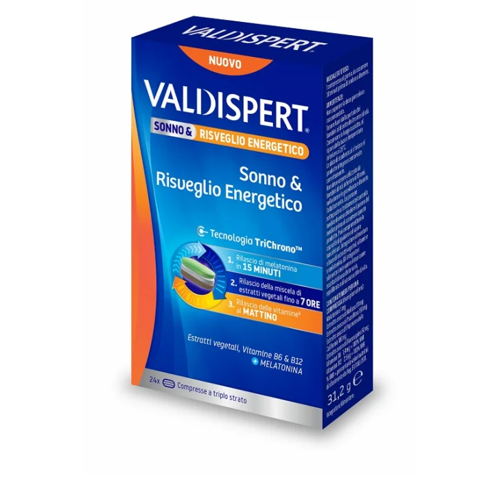 VALDISPERT SONNO & RISVEGLIO ENERGETICO 24 COMPRESSE
