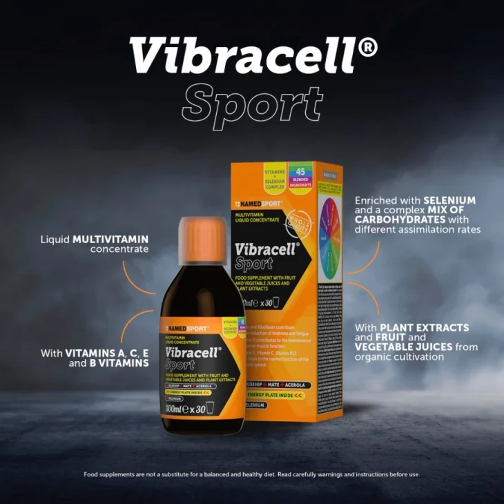 Named Sport Vibracell Sport Multivitaminico Nuova Formula 300 ml