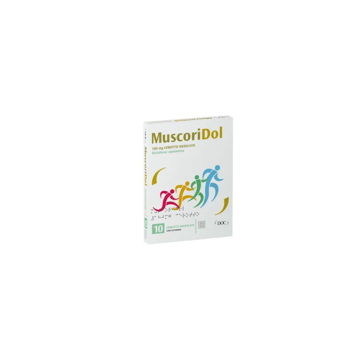 Muscoridol Cerotti Medicati 180 mg 10 cerotti