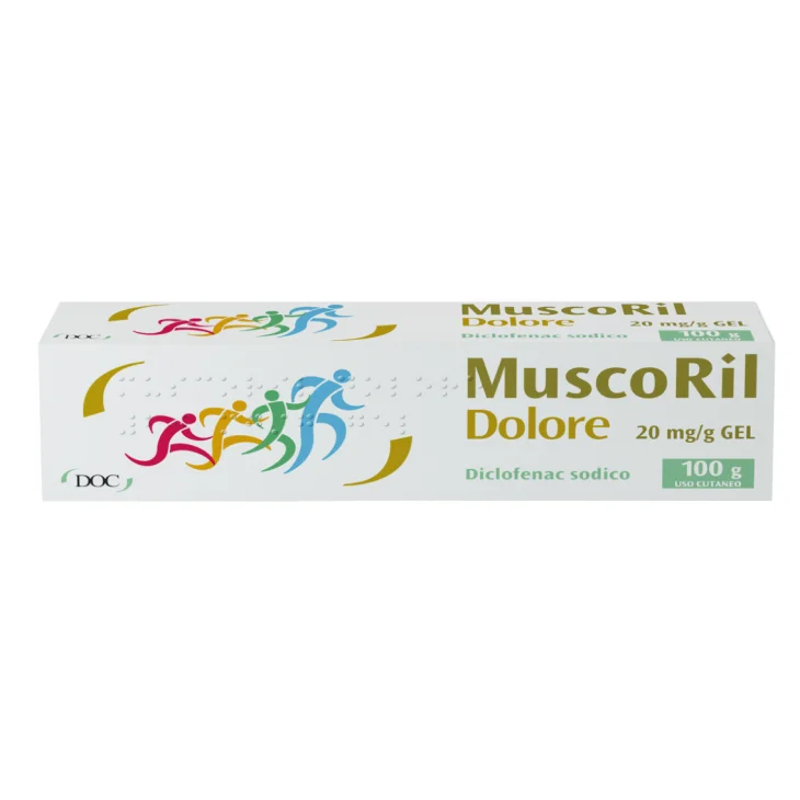 MUSCORIL DOLORE*gel 100 g 20 mg/g MUSCORIL DOLORE*gel 100 g 20 mg/g