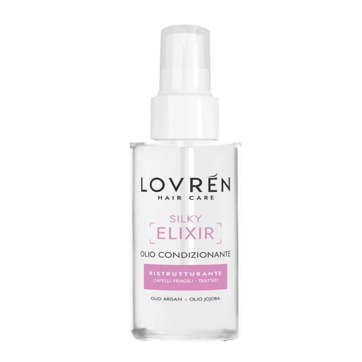 Lovren Hair Care Silky Elixir Olio Condizionante Ristrutturante Capelli 50 ml